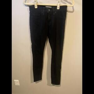 Joie Black Mid-Rise Skinny Jeans- size 25, EUC